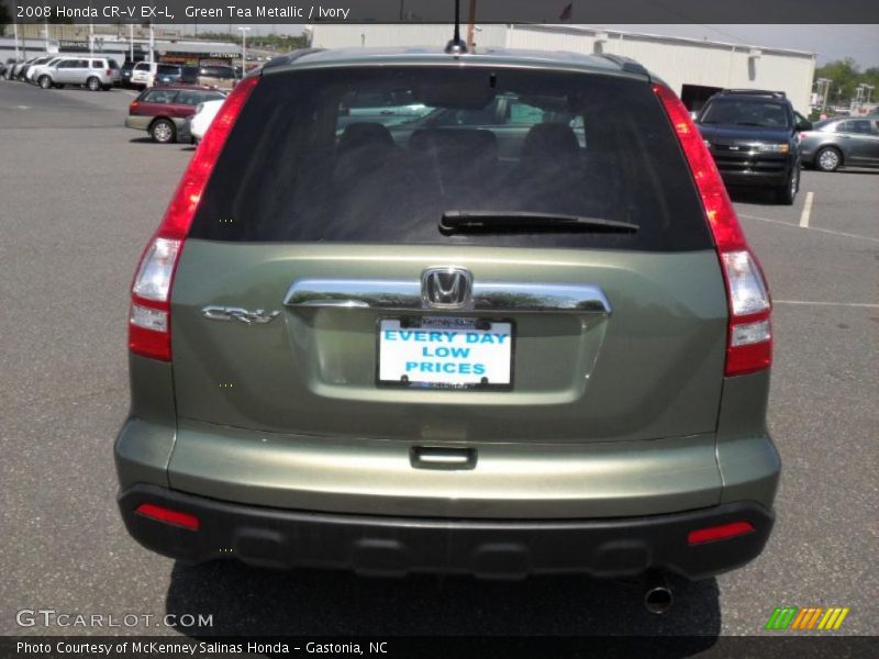 Green Tea Metallic / Ivory 2008 Honda CR-V EX-L