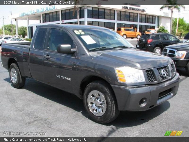 Smoke Gray / Steel 2005 Nissan Titan XE King Cab