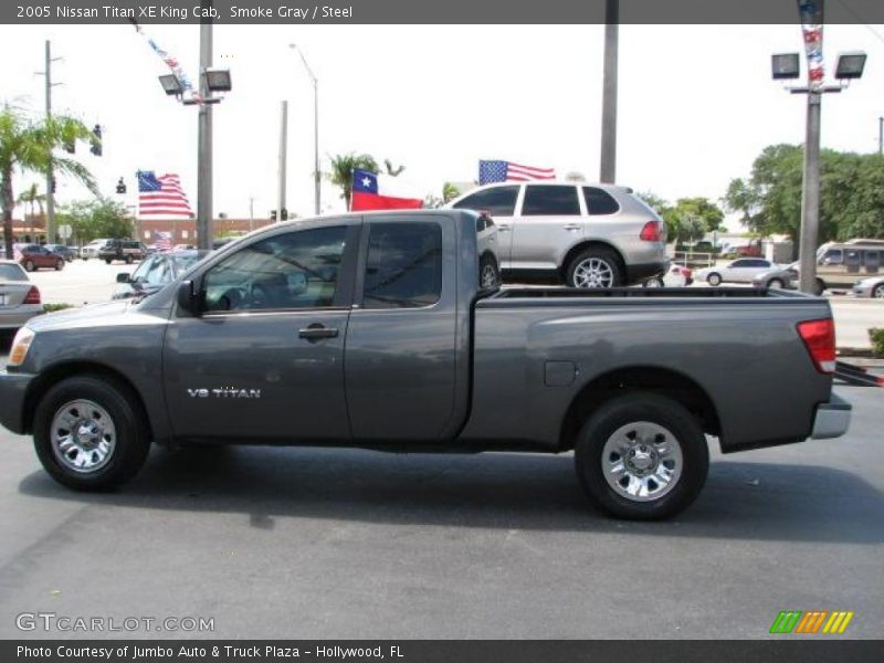 Smoke Gray / Steel 2005 Nissan Titan XE King Cab