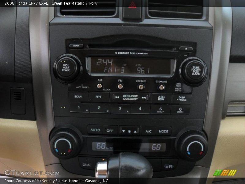 Green Tea Metallic / Ivory 2008 Honda CR-V EX-L