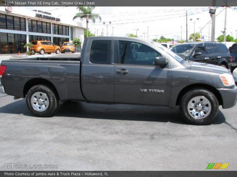 Smoke Gray / Steel 2005 Nissan Titan XE King Cab