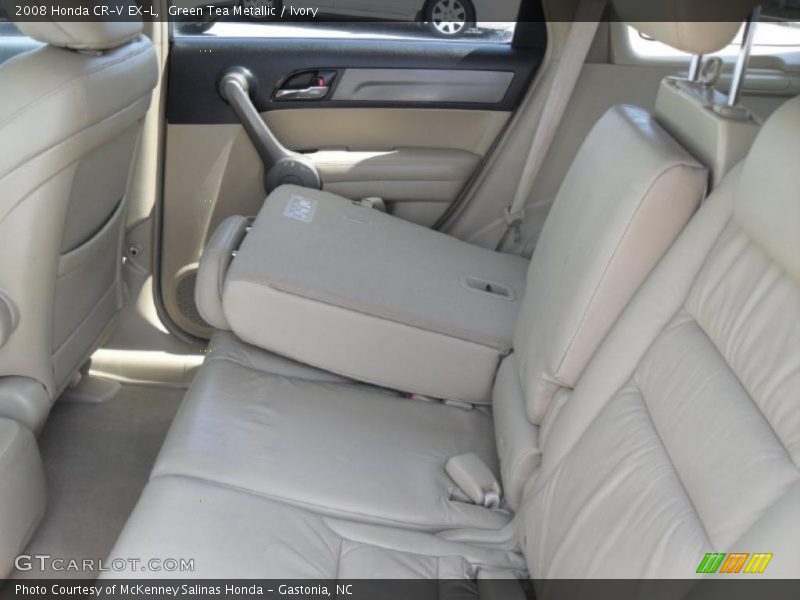 Green Tea Metallic / Ivory 2008 Honda CR-V EX-L