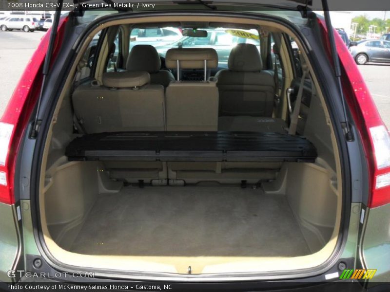 Green Tea Metallic / Ivory 2008 Honda CR-V EX-L