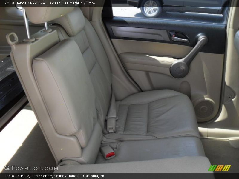 Green Tea Metallic / Ivory 2008 Honda CR-V EX-L