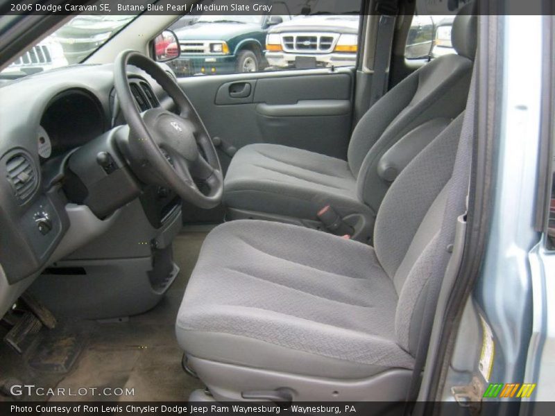 Butane Blue Pearl / Medium Slate Gray 2006 Dodge Caravan SE