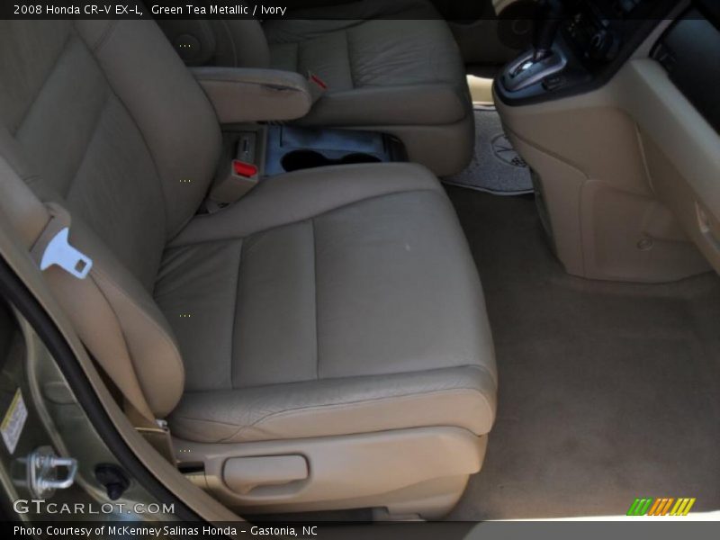 Green Tea Metallic / Ivory 2008 Honda CR-V EX-L