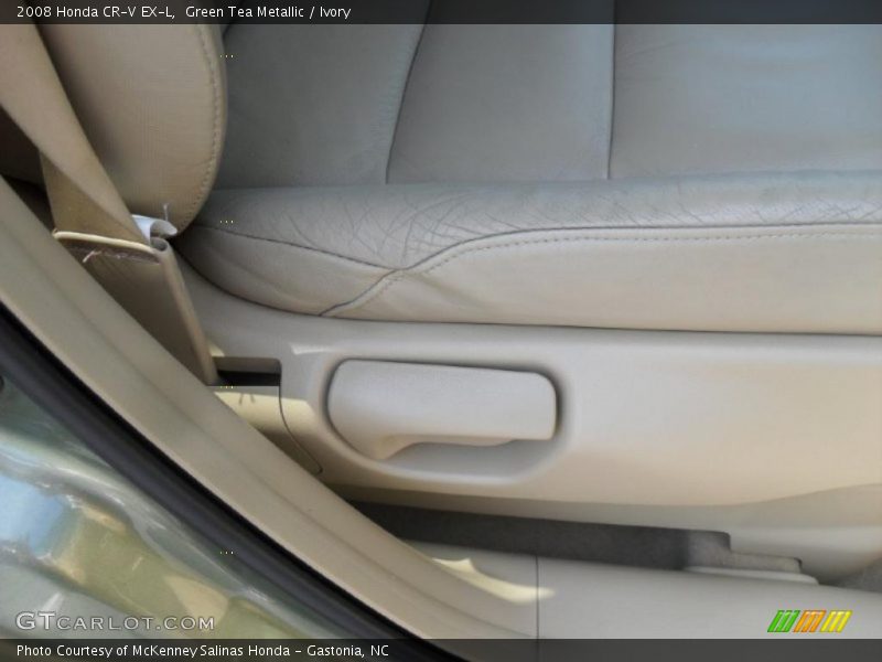 Green Tea Metallic / Ivory 2008 Honda CR-V EX-L