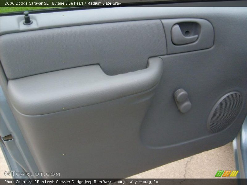 Butane Blue Pearl / Medium Slate Gray 2006 Dodge Caravan SE