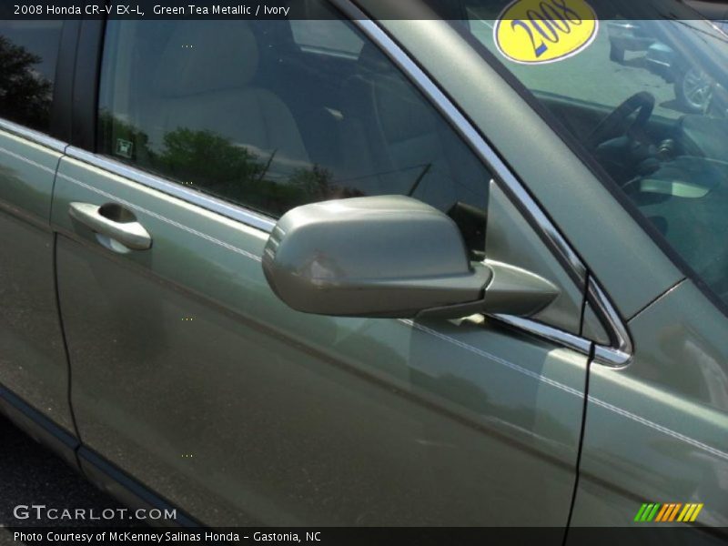 Green Tea Metallic / Ivory 2008 Honda CR-V EX-L
