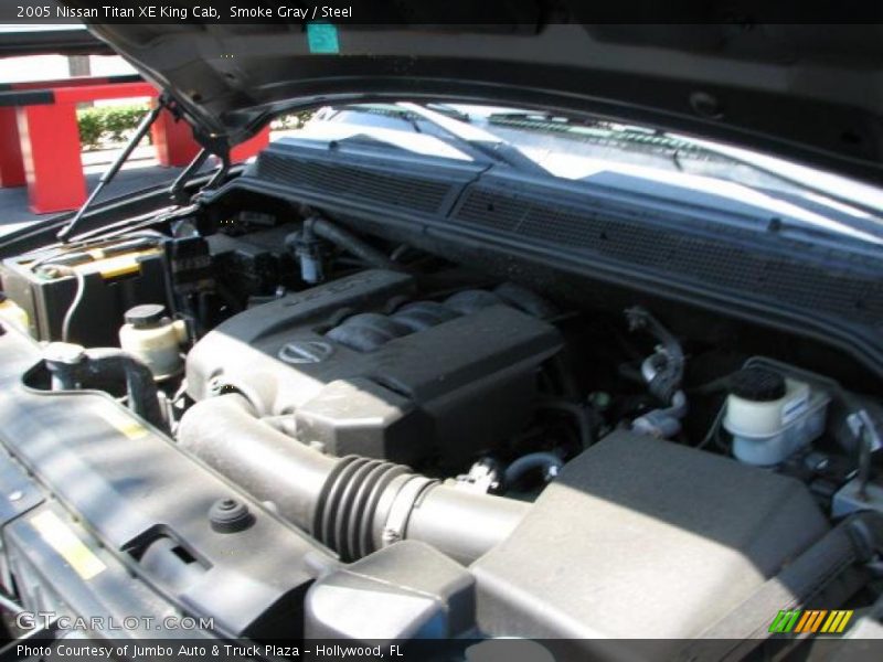 Smoke Gray / Steel 2005 Nissan Titan XE King Cab