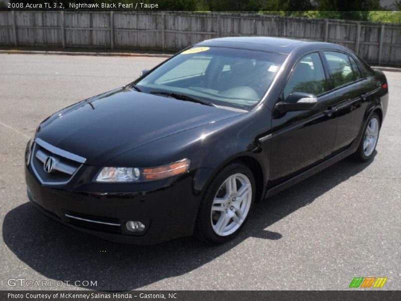 Nighthawk Black Pearl / Taupe 2008 Acura TL 3.2