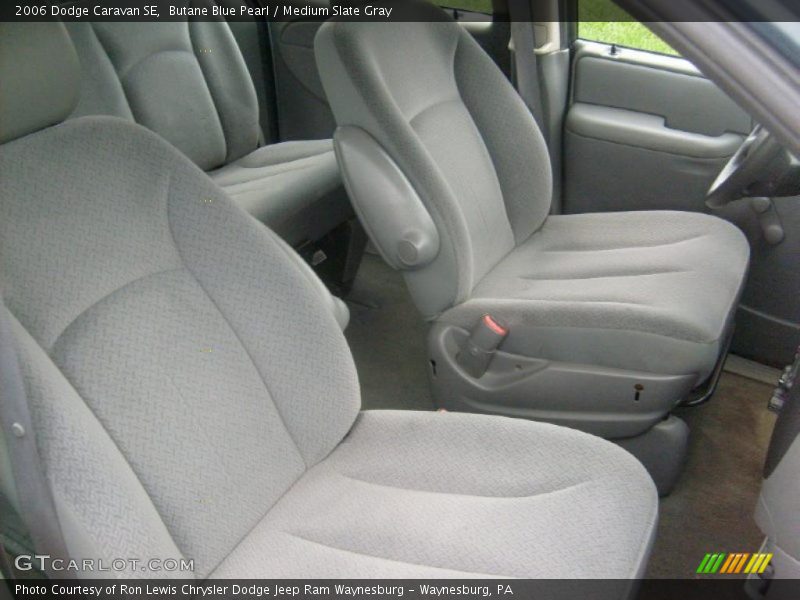 Butane Blue Pearl / Medium Slate Gray 2006 Dodge Caravan SE