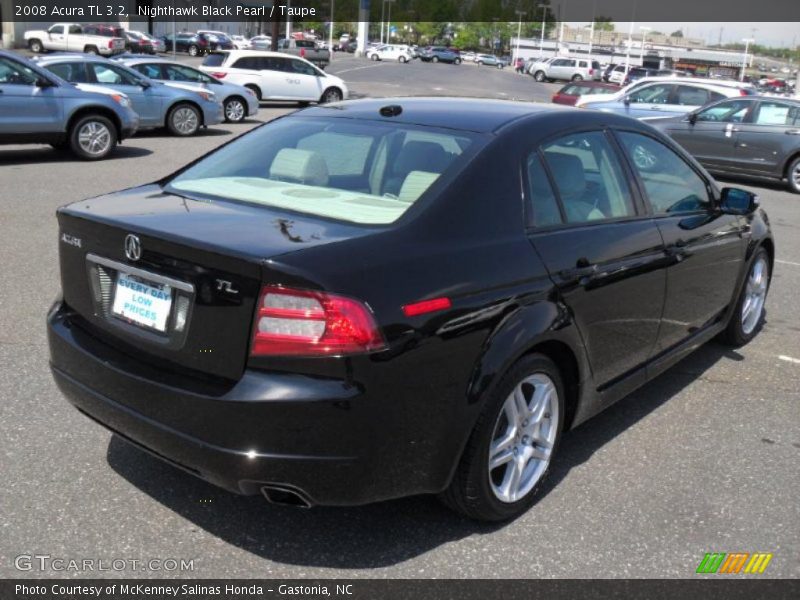 Nighthawk Black Pearl / Taupe 2008 Acura TL 3.2