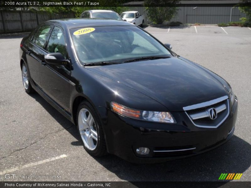Nighthawk Black Pearl / Taupe 2008 Acura TL 3.2