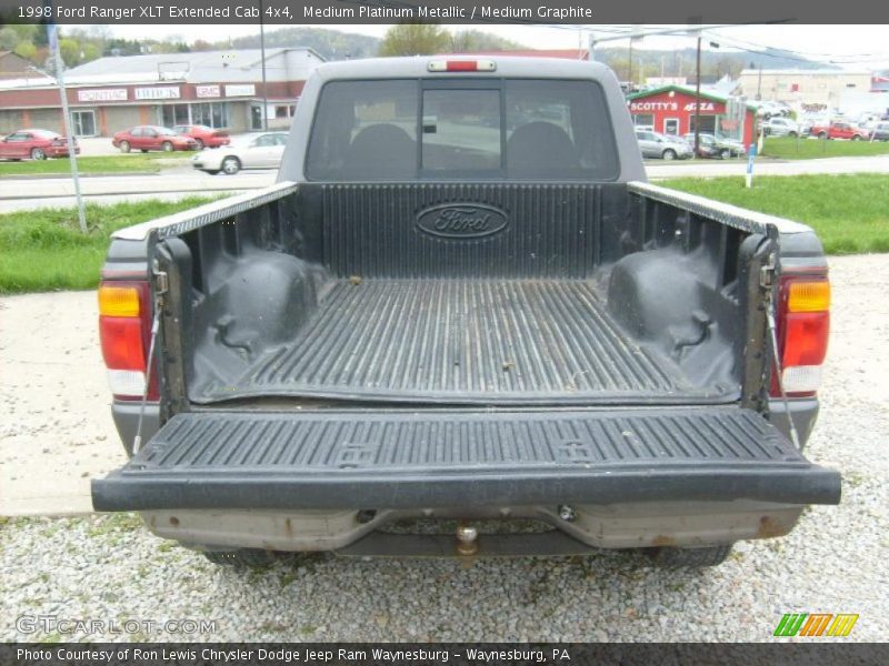 Medium Platinum Metallic / Medium Graphite 1998 Ford Ranger XLT Extended Cab 4x4