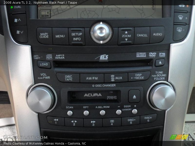 Nighthawk Black Pearl / Taupe 2008 Acura TL 3.2