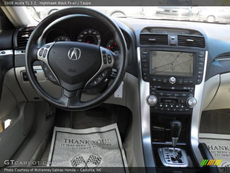 Nighthawk Black Pearl / Taupe 2008 Acura TL 3.2