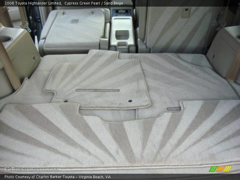 Cypress Green Pearl / Sand Beige 2008 Toyota Highlander Limited