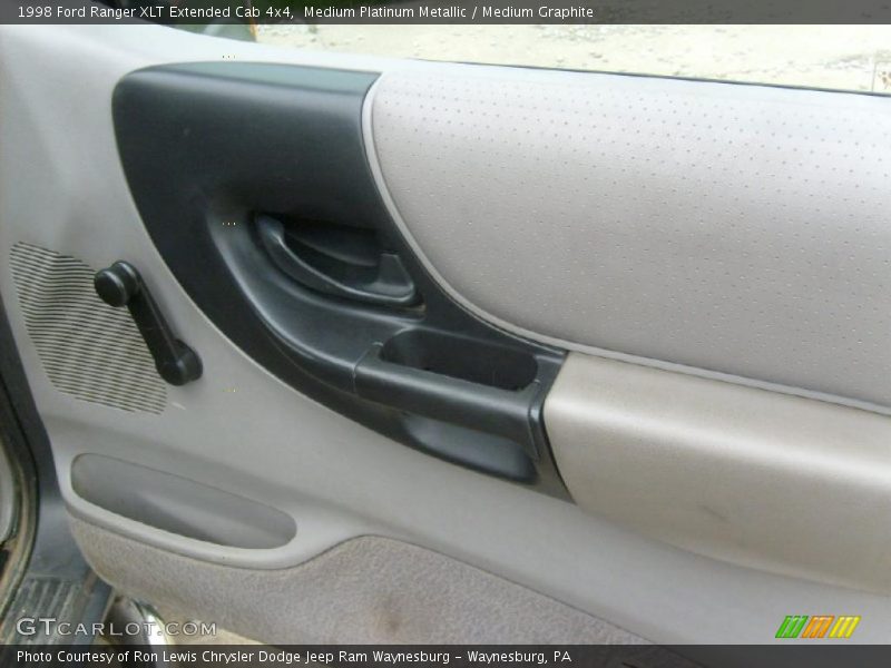 Medium Platinum Metallic / Medium Graphite 1998 Ford Ranger XLT Extended Cab 4x4