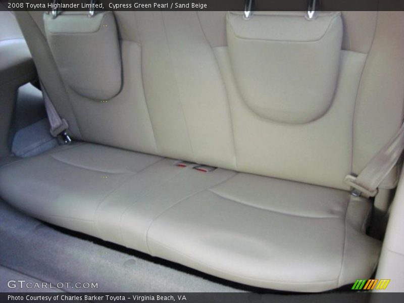 Cypress Green Pearl / Sand Beige 2008 Toyota Highlander Limited
