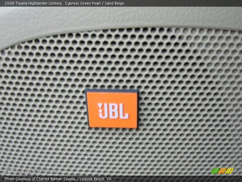Cypress Green Pearl / Sand Beige 2008 Toyota Highlander Limited