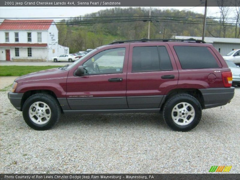 Sienna Pearl / Sandstone 2001 Jeep Grand Cherokee Laredo 4x4