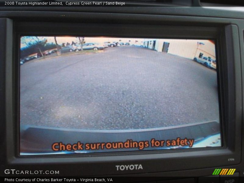 Cypress Green Pearl / Sand Beige 2008 Toyota Highlander Limited
