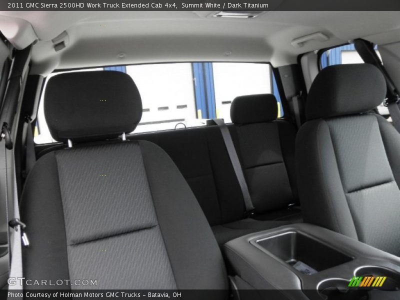 Summit White / Dark Titanium 2011 GMC Sierra 2500HD Work Truck Extended Cab 4x4