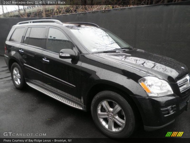 Black / Black 2007 Mercedes-Benz GL 450