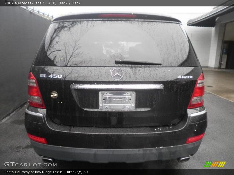 Black / Black 2007 Mercedes-Benz GL 450
