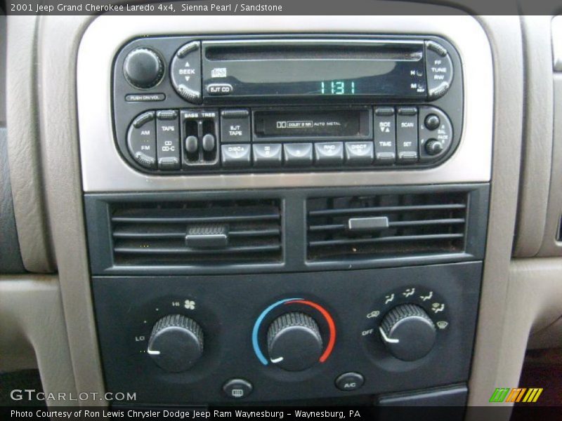 Sienna Pearl / Sandstone 2001 Jeep Grand Cherokee Laredo 4x4