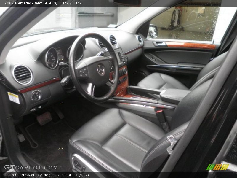 Black / Black 2007 Mercedes-Benz GL 450