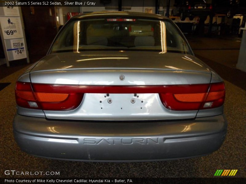 Silver Blue / Gray 2002 Saturn S Series SL2 Sedan