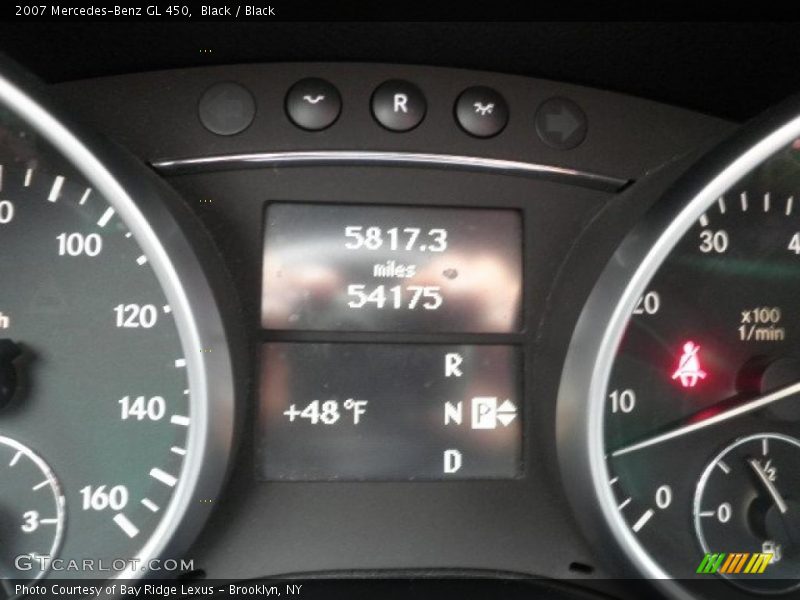 Black / Black 2007 Mercedes-Benz GL 450