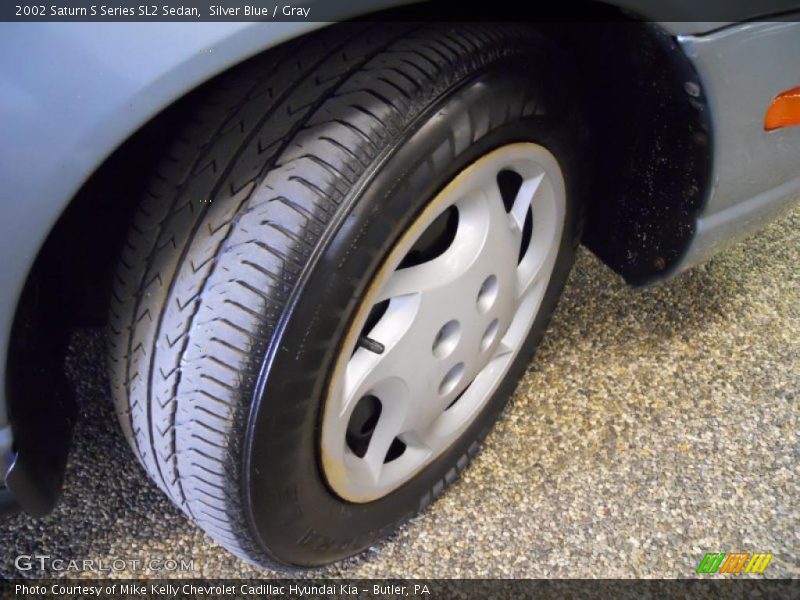 Silver Blue / Gray 2002 Saturn S Series SL2 Sedan