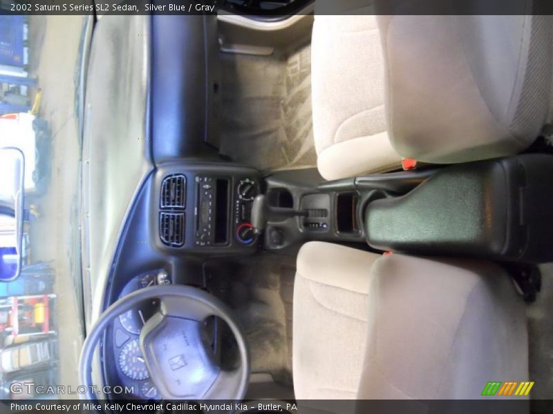 Silver Blue / Gray 2002 Saturn S Series SL2 Sedan