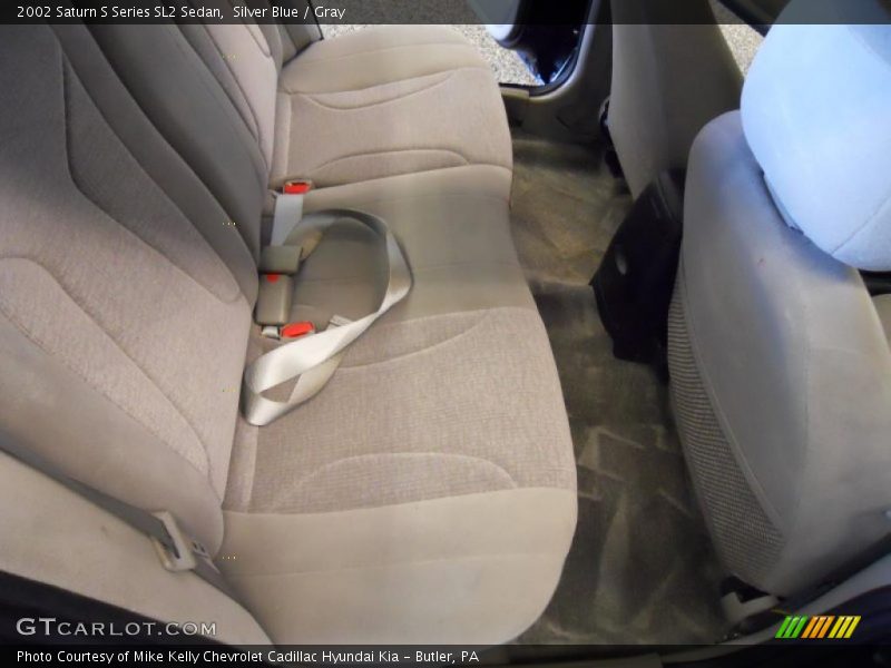 Silver Blue / Gray 2002 Saturn S Series SL2 Sedan