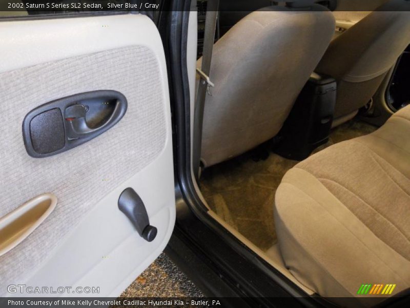 Silver Blue / Gray 2002 Saturn S Series SL2 Sedan