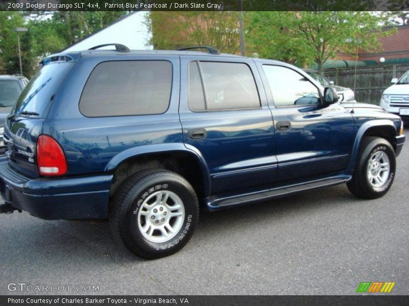 Patriot Blue Pearlcoat / Dark Slate Gray 2003 Dodge Durango SLT 4x4