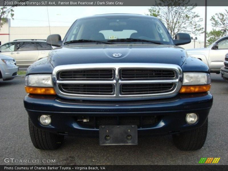 Patriot Blue Pearlcoat / Dark Slate Gray 2003 Dodge Durango SLT 4x4