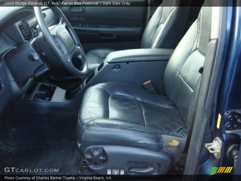 Patriot Blue Pearlcoat / Dark Slate Gray 2003 Dodge Durango SLT 4x4