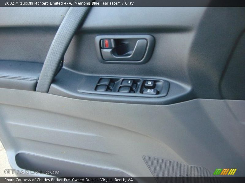 Memphis Blue Pearlescent / Gray 2002 Mitsubishi Montero Limited 4x4