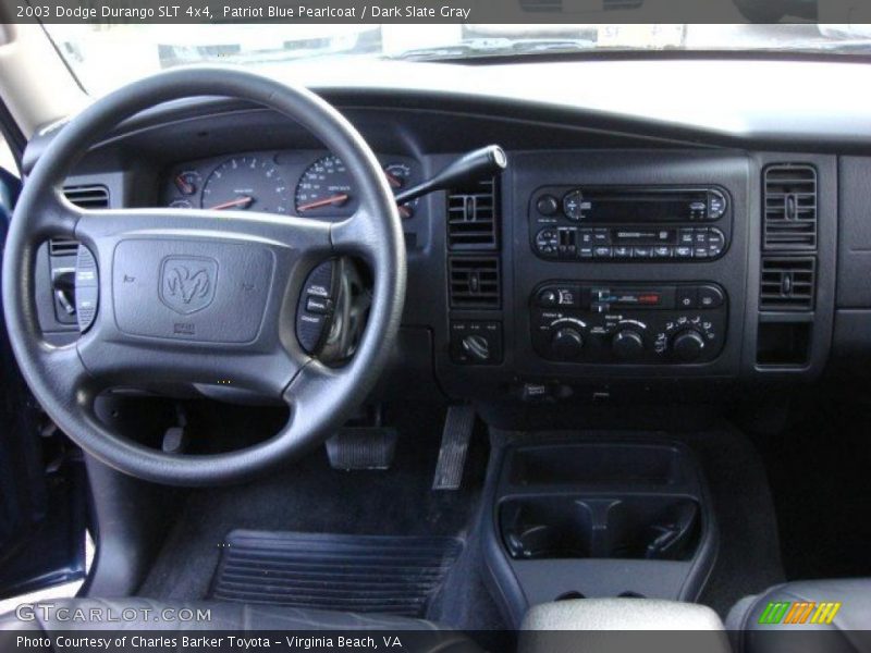 Patriot Blue Pearlcoat / Dark Slate Gray 2003 Dodge Durango SLT 4x4