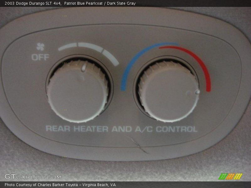 Patriot Blue Pearlcoat / Dark Slate Gray 2003 Dodge Durango SLT 4x4