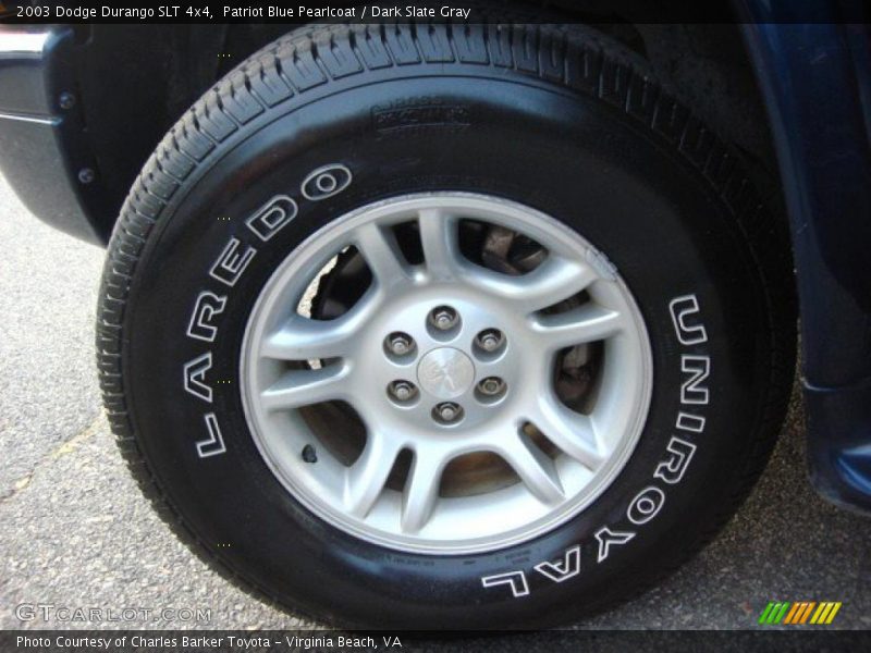 Patriot Blue Pearlcoat / Dark Slate Gray 2003 Dodge Durango SLT 4x4