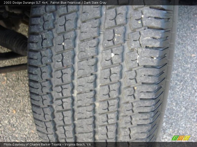 Patriot Blue Pearlcoat / Dark Slate Gray 2003 Dodge Durango SLT 4x4