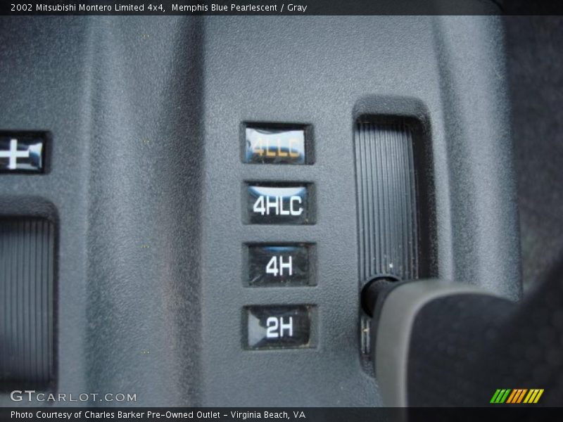 Memphis Blue Pearlescent / Gray 2002 Mitsubishi Montero Limited 4x4