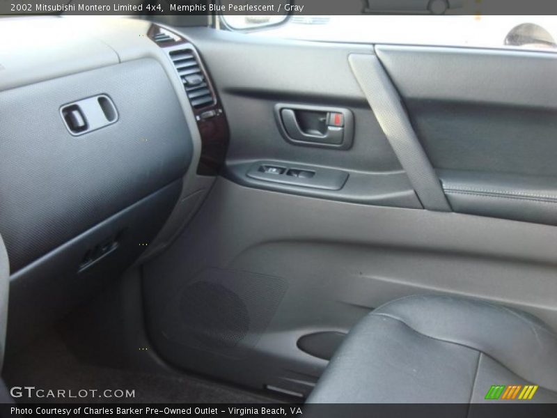 Memphis Blue Pearlescent / Gray 2002 Mitsubishi Montero Limited 4x4