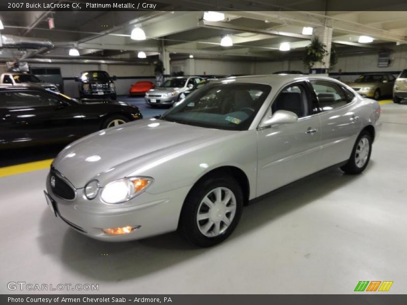 Platinum Metallic / Gray 2007 Buick LaCrosse CX