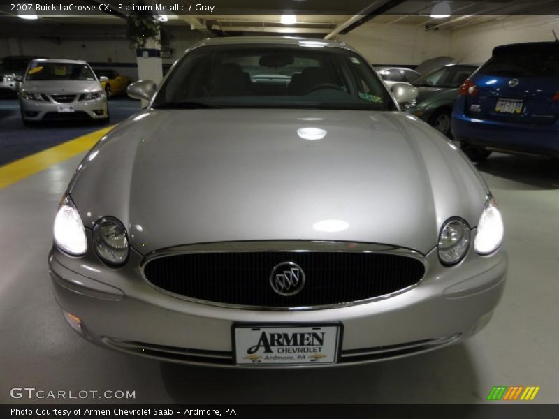 Platinum Metallic / Gray 2007 Buick LaCrosse CX